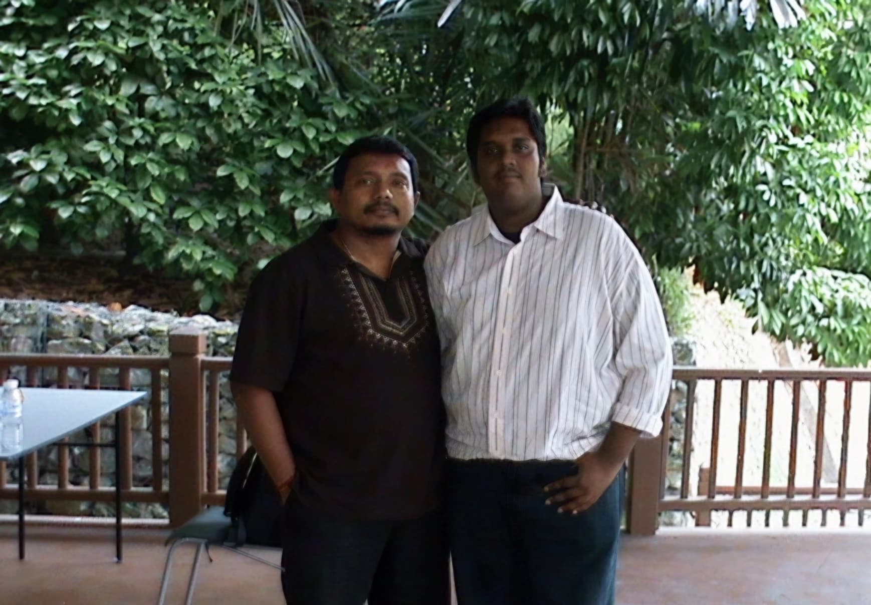 With Director S.T. Bala
