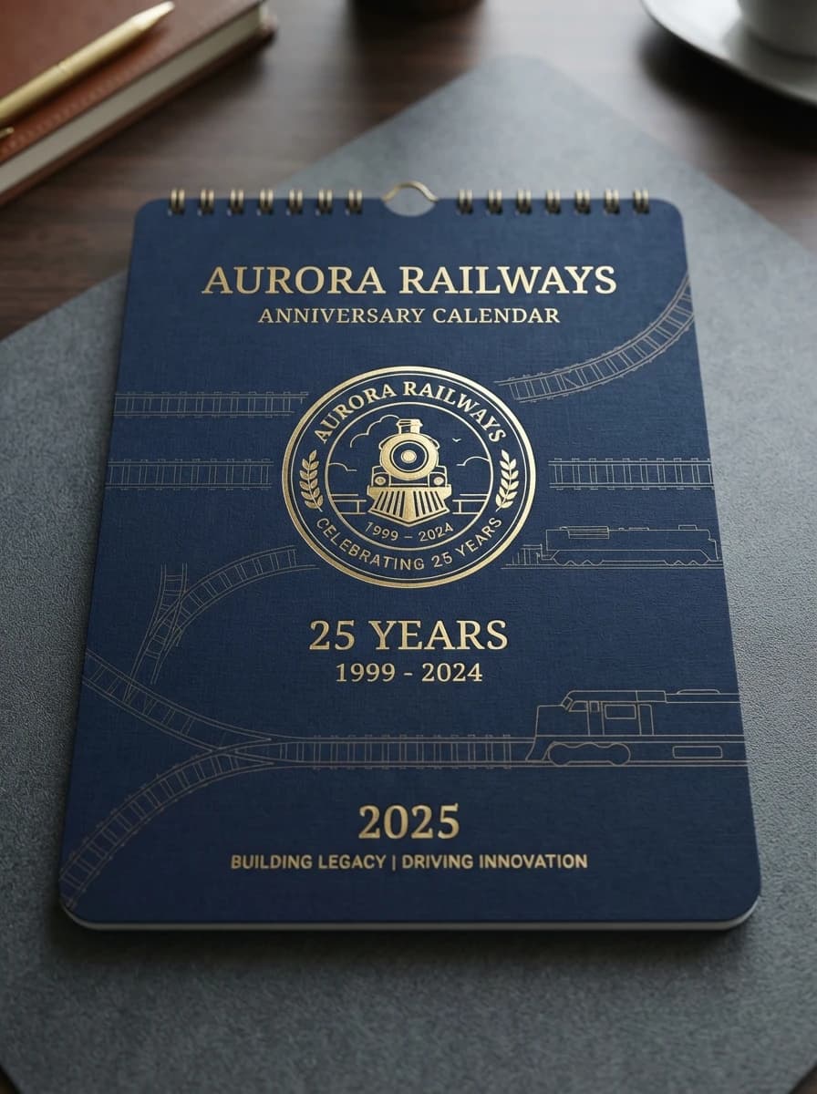 SMH Rail 25th Anniversary Calendar